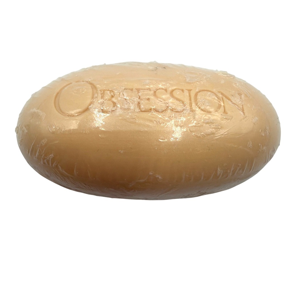 Calvin Klein Obsession Bath Soap Womens‎ 1.8oz 50g Beige Vintage Sealed New - Picture 2 of 6